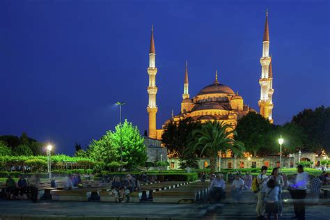 Blue Mosque Night