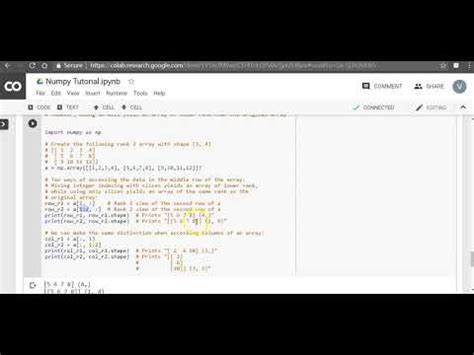 5 Mixing Integer Indexing And Slice Indexing YouTube