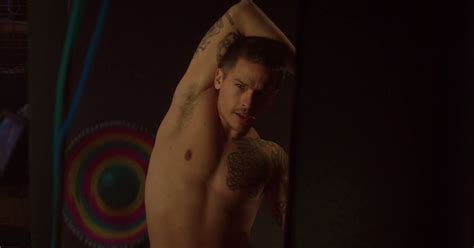 Auscaps Dylan Sprouse Nude In Beautiful Disaster