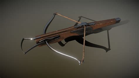 Crossbow Buy Royalty Free 3d Model By Filthycent [26452db] Sketchfab Store