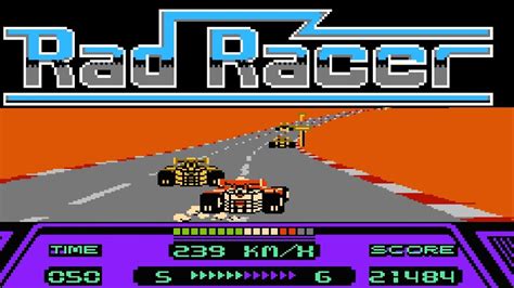 Rad Racer Nes Video Game Full Game Session For F Machine Youtube