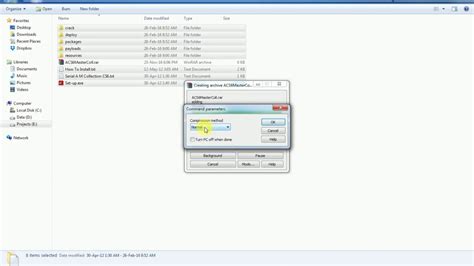 How To Increase File Compression Ratio In Winrari Youtube