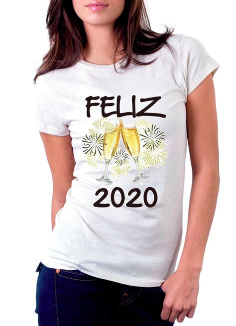 Camiseta Feliz Ano Novo Reveillon Virada Do Ano Elo