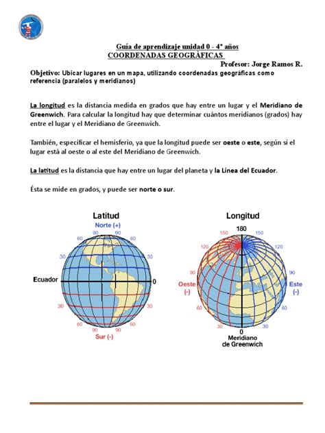 Entre El Lugar Y El Meridiano De Greenwich También Especificar El