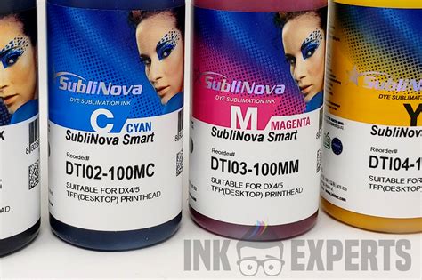 Inktec Sublinova Smart Dye Sublimation Ink Set For EPSON Choose Your Set