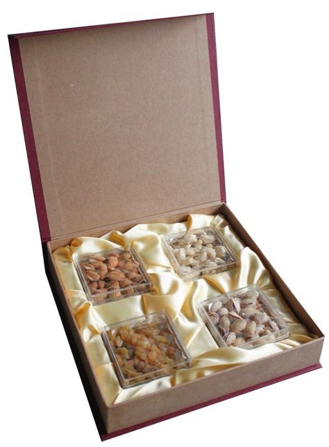 Cardboard Classic Filled Dry Fruits Gift Box Box Capacity In Gms