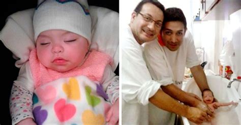 Casal Gay Adota Beb Hiv Que Foi Rejeitada Por Fam Lias Ol Via Perfeita