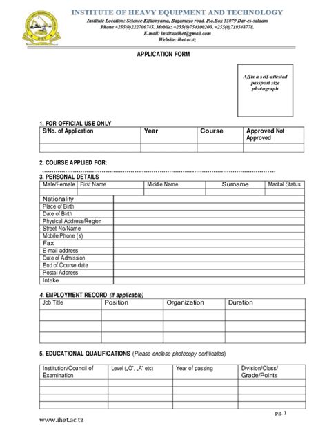 Fillable Online 10 Simple Steps To Fill Passport Application Form Fax