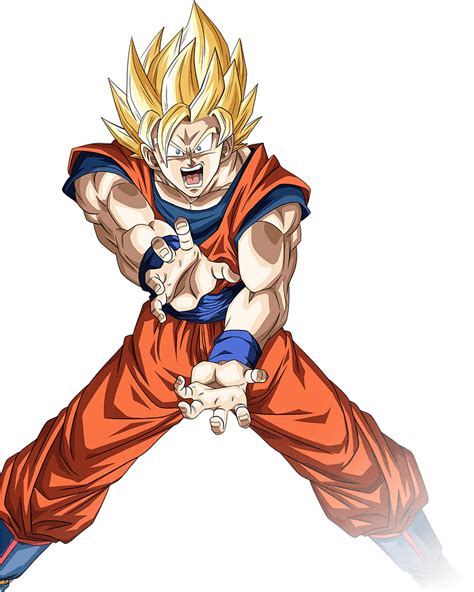 Goku Ssj2 Render Dokkan Battle By Maxiuchiha22 On Deviantart Anime