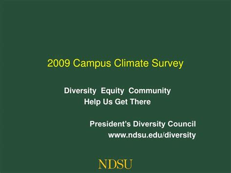 Ppt Campus Climate Survey Powerpoint Presentation Free Download Id