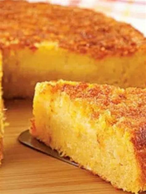 Bolo De Coco Milho Tudo De Receitas