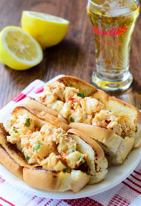 Maine Lobster Roll In A Butter Lemon Sauce And A Touch Of Mayo The