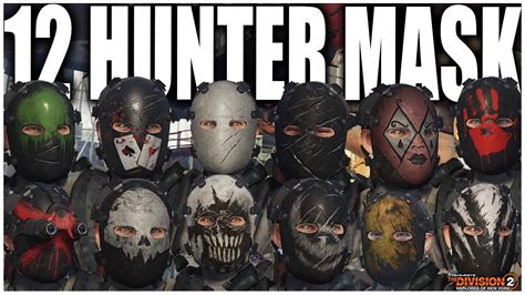 How To Get All 12 Secret Hunter Mask In Division 2 All Locations And