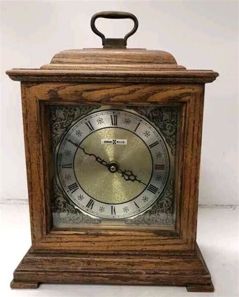 Howard Miller Mantle Clock 612 588 Mantle Chime Clock Vintage Table Clock Ebay