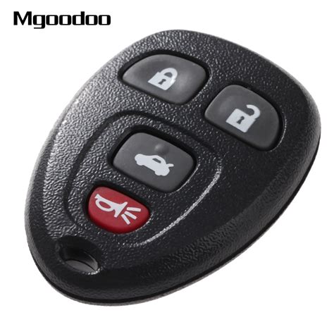 Mgoodoo 4 Button Keyless Entry Remote Car Key Shell Case Fob For Buick