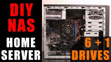 Diy Nas From Old Pc How To Build Diy Nas Storage For Home Building Diy Nas Server Truenas