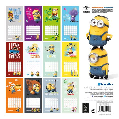 Minion 2025 Calendar Calculator Using Neila Jaquith