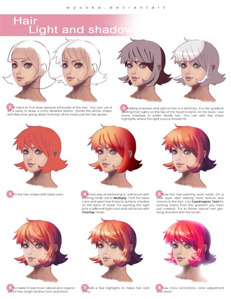 How To Draw Hair By Wysoka How To Art