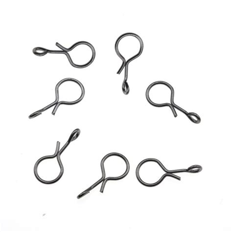 Links Fly Fishing Snap Hooks Quick Change Stainless Steel S M L Pcs