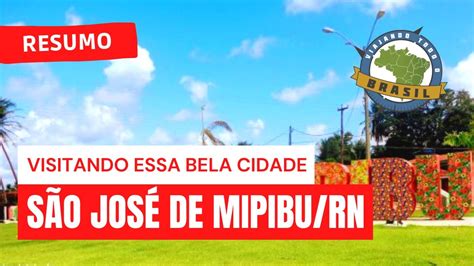 São José de Mipibu RN Viajando Todo o Brasil YouTube