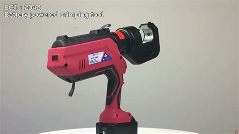 Battery Powered Crimping Tool Best Quality From China It S Real Youtube