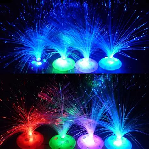 Colorful Fiber Nightlight Led Farbwechsel Beleuchtung Glasfaser Lampe