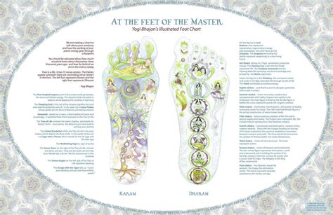 Reflexology Foot Chart