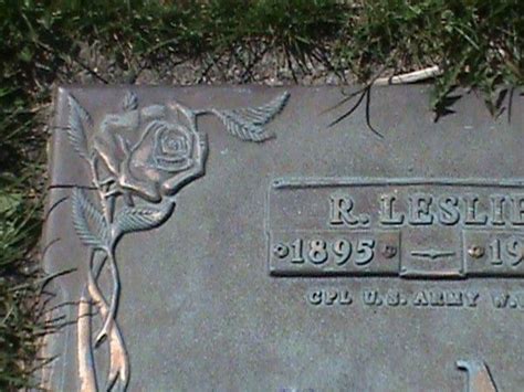 Robert Leslie McMath 1895 1972 Find A Grave Memorial