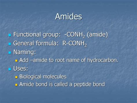 26 4 Amines And Amides Ppt Download