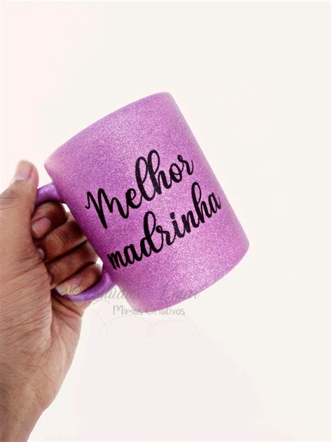 Caneca Glitter Personalizada Elo Produtos Especiais