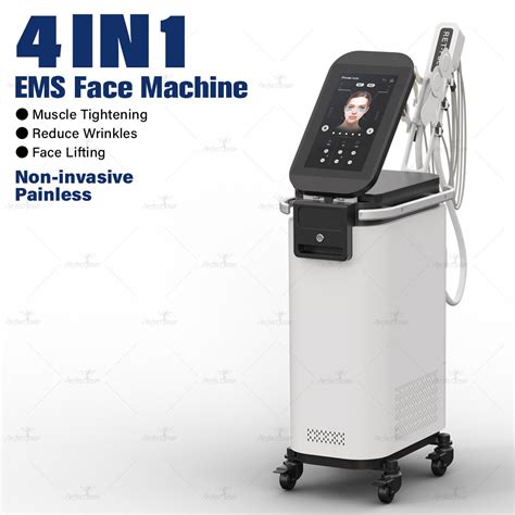 Non Invasive PE Face Massager Microcurrent Lift Probes RF EMS Lifting