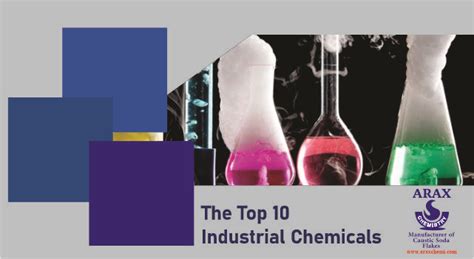 Top Chemicals The Top 10 Industrial Chemicalsarax Chemistry