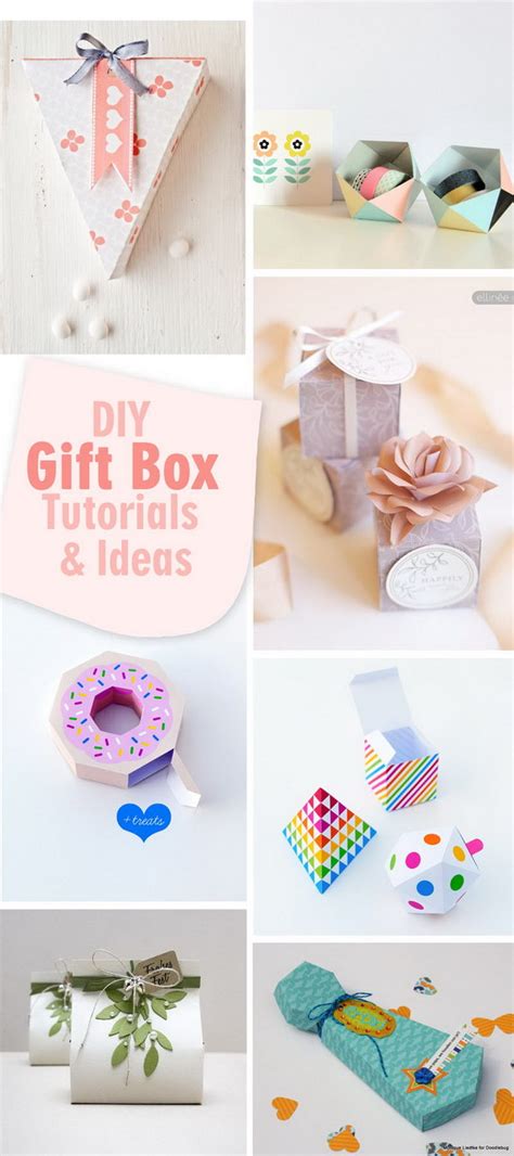 DIY Gift Box Tutorials & Ideas 2022