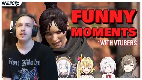 Apex Legends FAILS Funny Moments VTuber NIJISANJI Moments Eng