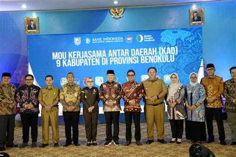 Pemkab Mukomuko Tandatangani Kerjasama Antar Daerah Di Bengkulu