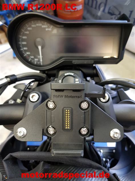 Navigationshalter BMW R1200 1250R LC Garmin 1 7 50 15 Motorrad