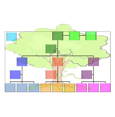 Large Print Family Tree Chart