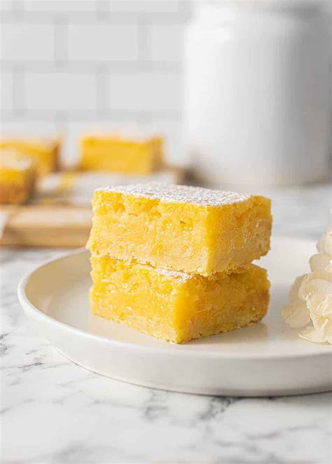 Luscious Lemon Bars The Scran Line