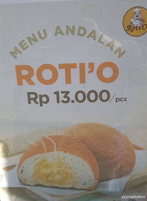 Selalu Diperbarui Menu Roti O Gubeng Surabaya