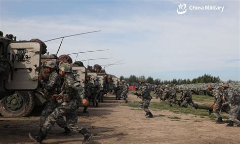 Infantrymen Get Ready For Tactical Training Global Times