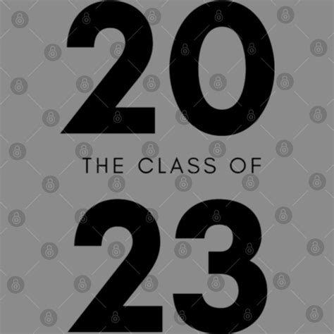 Class Of 2023 Simple Typography Black 2023 Class Of Graduation Design 1 Socks Sold By