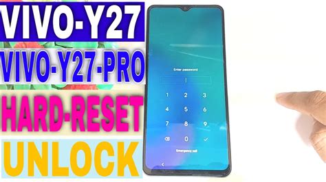 Vivo Y Hard Reset Vivo Y V Android Hard Reset Unlock