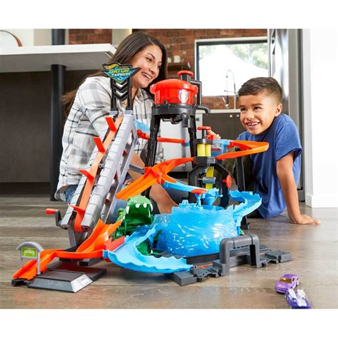 Hot Wheels Renk Değiştiren Arabalar Timsah Oyun Seti FTB Toyzz Shop