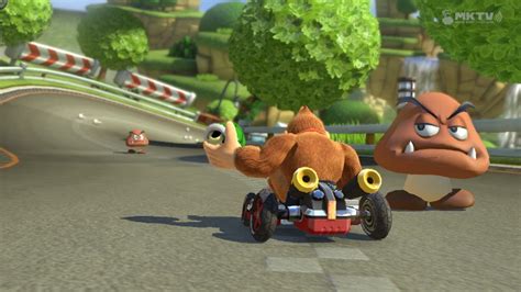 Hipster Goomba is unimpressed by Mario Kart 8. : wiiu