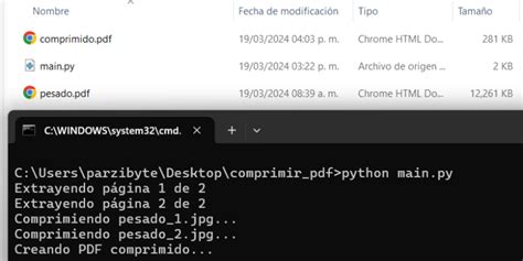 Comprimir PDF Con Python Parzibyte S Blog