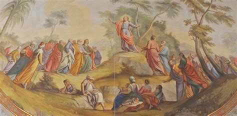 Sermon On The Mount Painting at PaintingValley.com | Explore collection of Sermon On The Mount ...