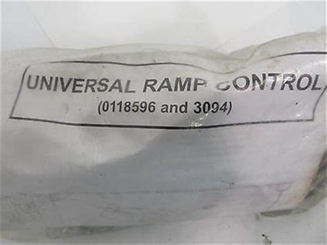 Universal Ramp Control Hardware Kit 3094 Ebay