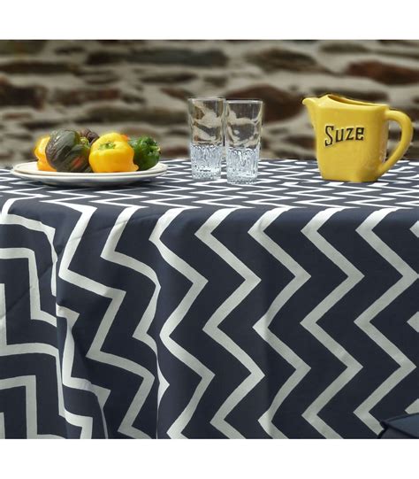 Nappe Enduite Design Chevrons Noir Graphite