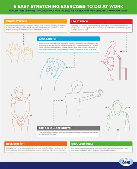 6 Easy Stretching Exercises To Do At Work | Eden Springs