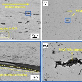 SEM Morphology And Local Magnification Of Composites A A1 Sintered